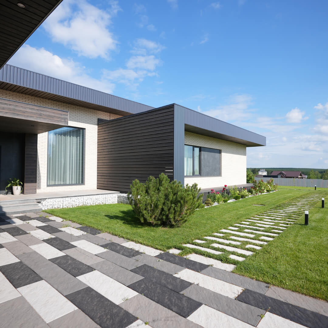 Шаговая плита STONE Черный Сланец 990х330х55мм в Гулькевичах фото