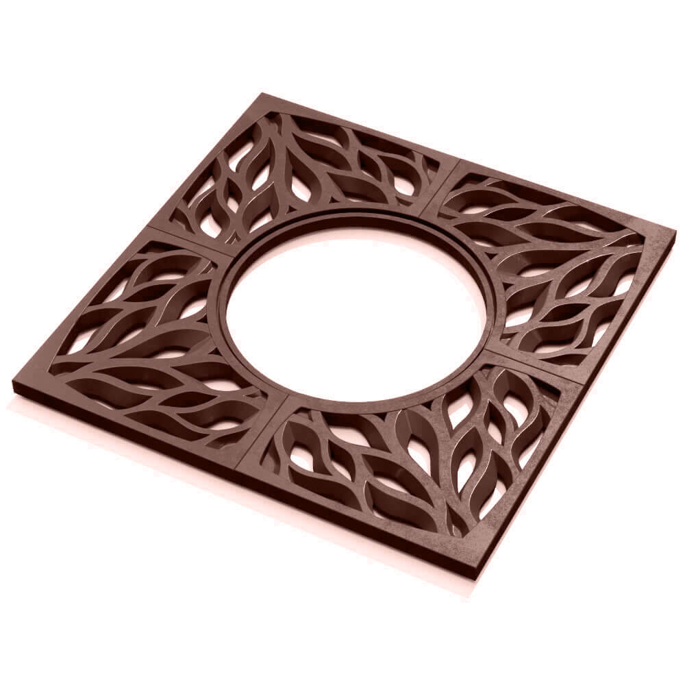 Приствольная решетка для дерева ZKING CRUST 1.2х1.2м Коричневая в Гулькевичах фото