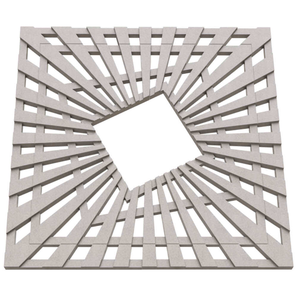 Приствольная решетка для дерева ZKING ATMOSPHERE 1.2х1.2м Бежевая в Гулькевичах фото