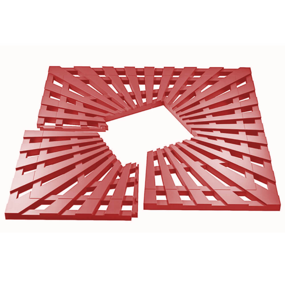 Приствольная решетка для дерева ZKING ATMOSPHERE 1.2х1.2м Красная в Гулькевичах фото