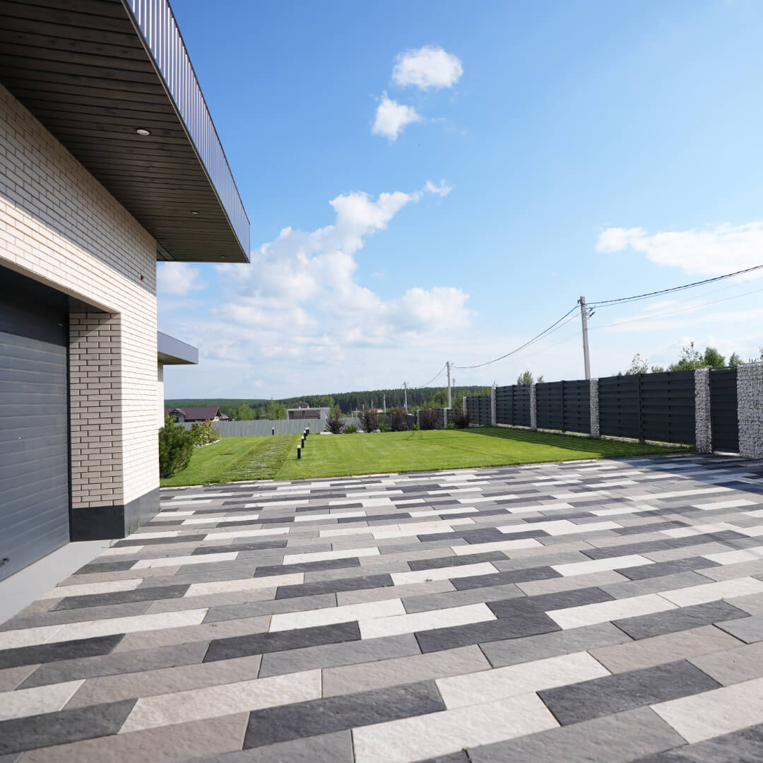 Шаговая плита STONE Черный Сланец 990х330х55мм в Гулькевичах фото