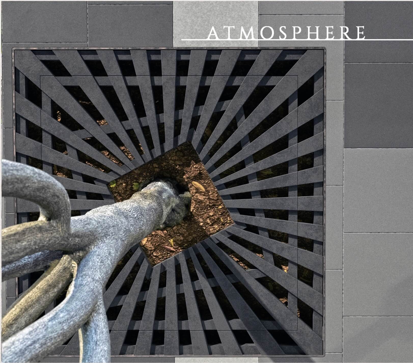 Приствольная решетка для дерева ZKING ATMOSPHERE 1.2х1.2м Черная в Гулькевичах фото