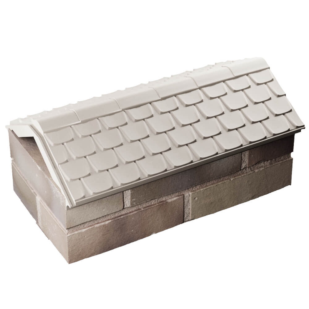 Парапет Zking Эльбрус Бежевый с посадкой на 1 кирпич (255мм) в Гулькевичах фото