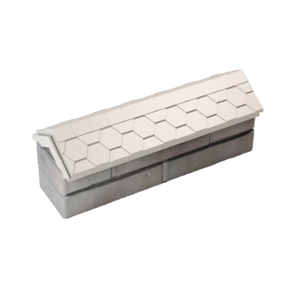 Парапет Zking Эверест Бежевый с посадкой на 0.5 кирпича (130мм) в Гулькевичах фото