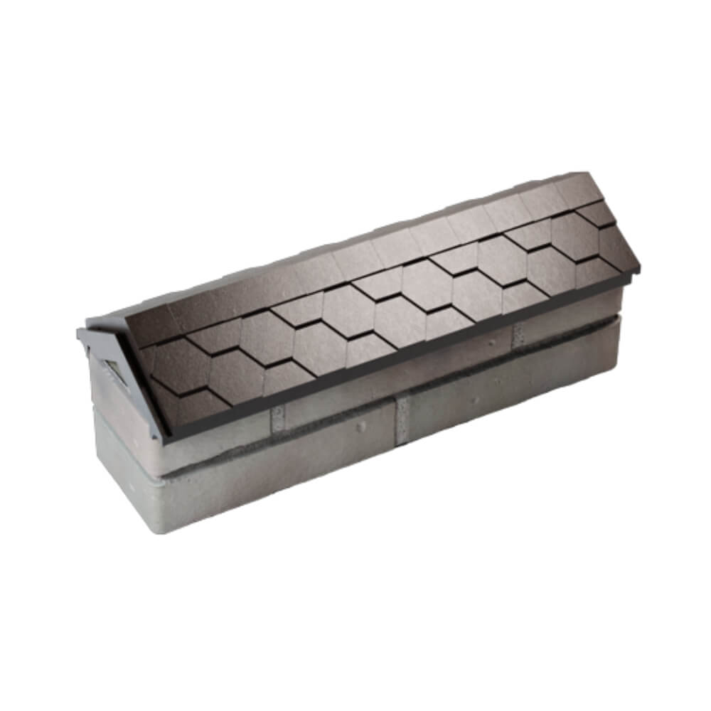 Парапет Zking Эверест Коричневый с посадкой на 0.5 кирпича (130мм) в Гулькевичах фото