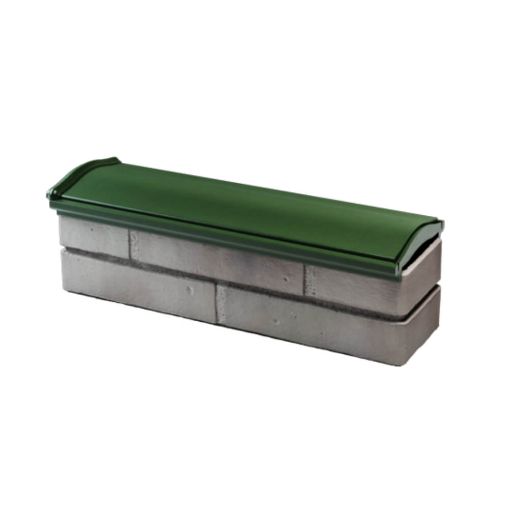 Парапет Zking Монблан Зеленый посадка на 0.5 кирпича (130мм) в Гулькевичах фото