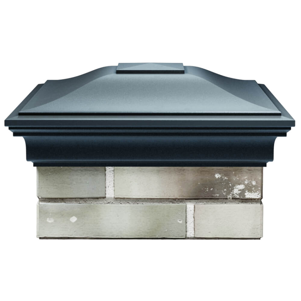 Колпак Zking Монблан Серый на столб 1.5х1.5 кирпича (385х385мм) Гулькевичи фото