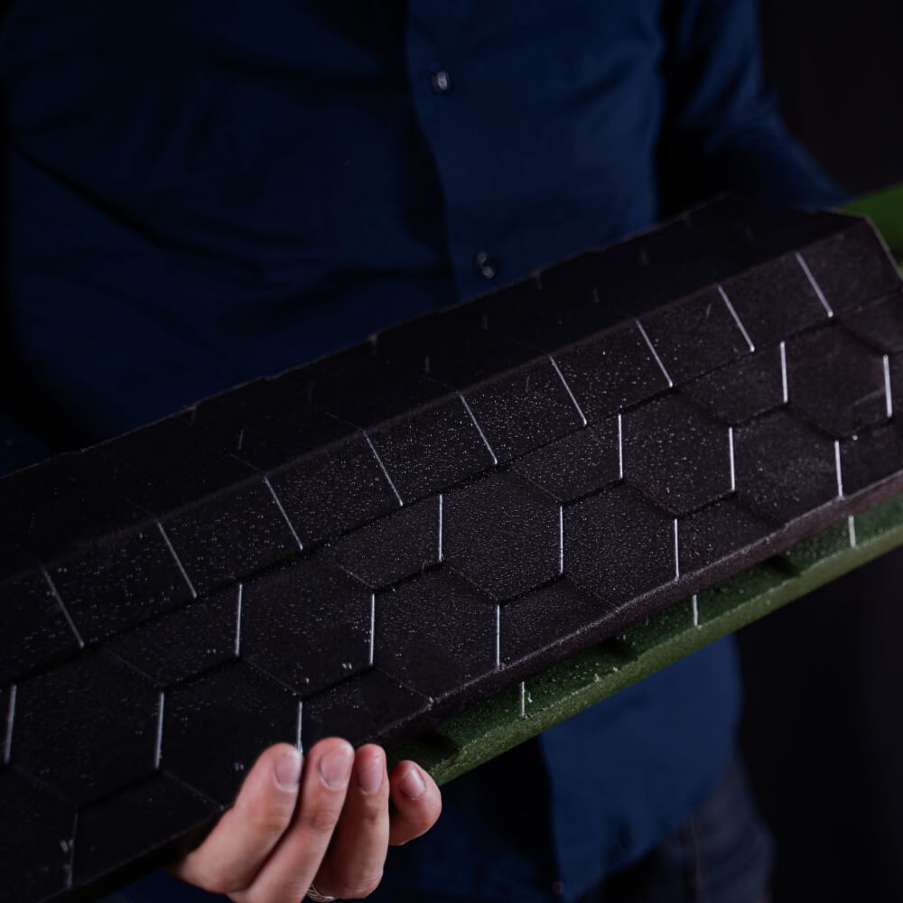 Парапет Zking Эверест Черный с посадкой на 1 кирпич (200/225/255мм) в Гулькевичах фото