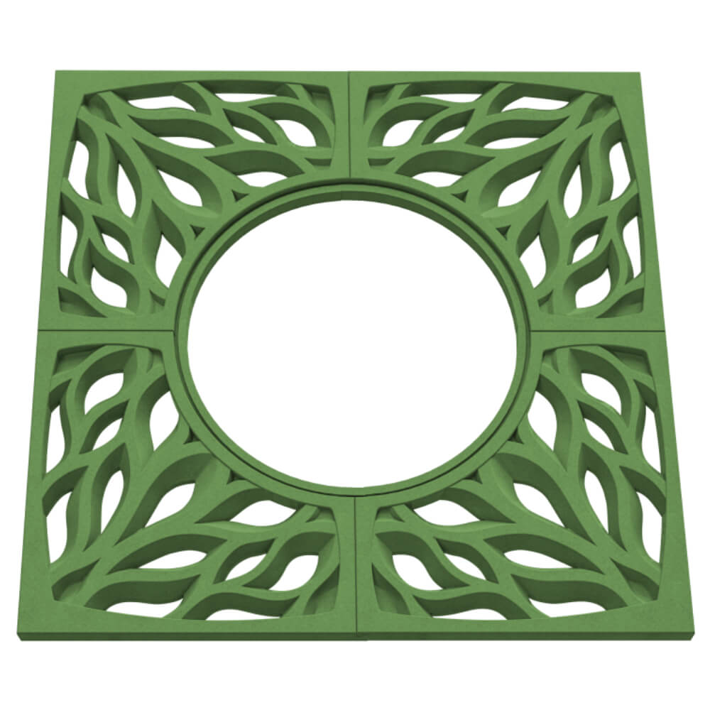 Приствольная решетка для дерева ZKING CRUST 1.2х1.2м Зеленая в Гулькевичах фото