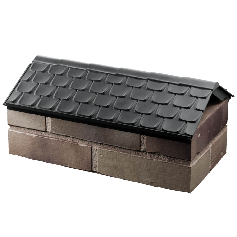 Парапет Zking Эльбрус Серый с посадкой на 1 кирпич (255мм) в Гулькевичах фото