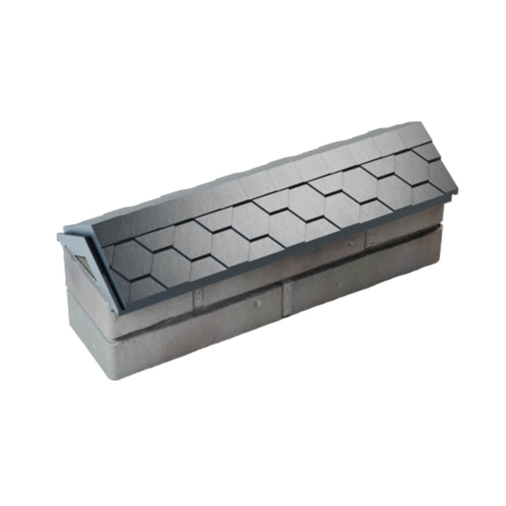 Парапет Zking Эверест Серый с посадкой на 0.5 кирпича (130мм) в Гулькевичах фото